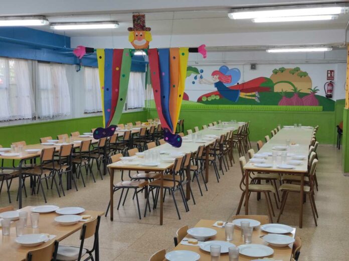 Abierto el segundo plazo de solicitud para las becas comedor del curso 2025/26