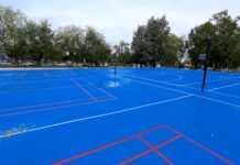 Finalizan las obras de las pistas deportivas del CEIP Torres Quevedo de Coslada