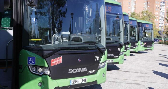 Los autobuses interurbanos serán gratuitos durante toda la jornada de este martes