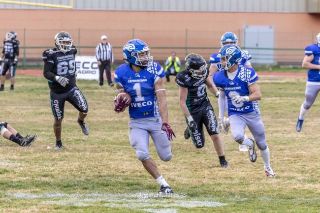 Camioneros de Coslada, imparables ante Gijón Mariners 48-10