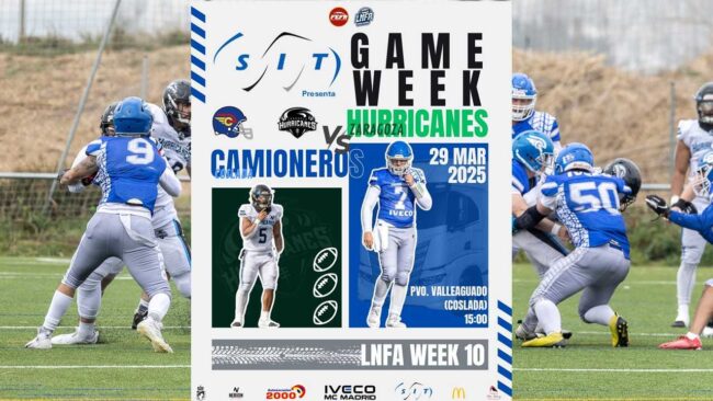 Los Camioneros de Coslada juegan su último partido de la temporada en casa frente a Zaragoza Hurricanes