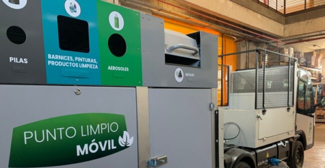 Coslada activa el horario de verano del Punto Limpio Móvil hasta el 15 de septiembre