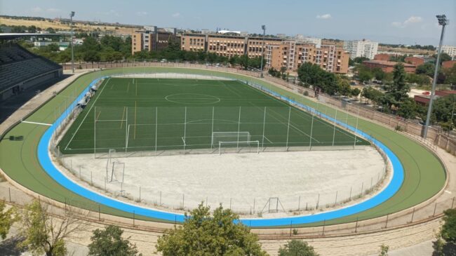 Finalizan las obras de rehabilitación del velódromo municipal de Coslada