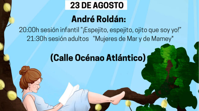 Coslada Cuenta vuelve con la narradora Andre Roldán