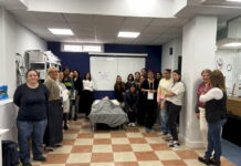 Visita a las alumnas que cursan el Certificado de Profesionalidad en Atención Sociosanitaria