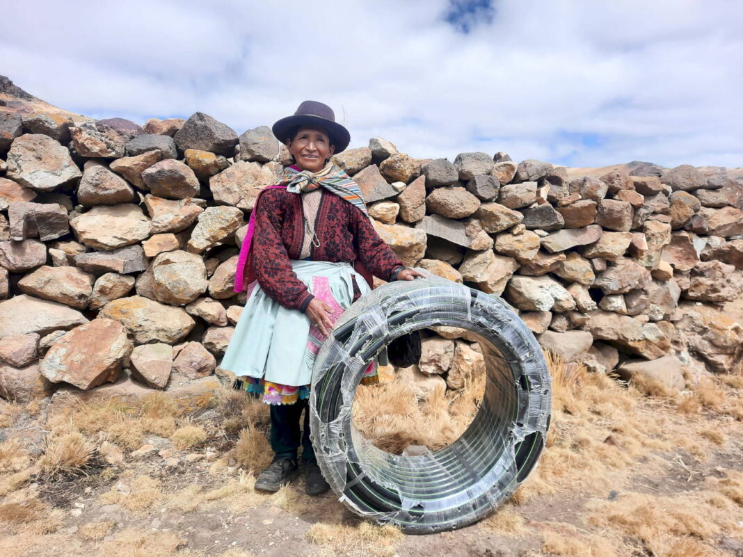Entrega de Módulos de Sistema de Riego - CC Huayllacruz
