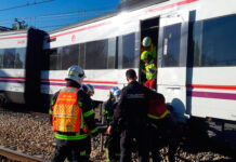 El descarrilamiento de San Fernando de Henares se salda con seis heridos leves
