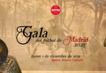 La Real Federación de Fútbol de Madrid celebrará en Coslada su Gala Anual 2025