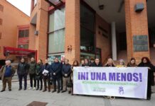 Concentración silenciosa en Coslada en repulsa por los asesinatos machistas
