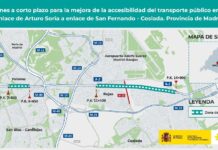 Transportes adjudica 15,7 millones de euros para mejorar la movilidad del transporte público en la A-2