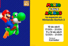 Tres días para jugar gratis con Mario: llega la experiencia Nintendo a Parque Corredor