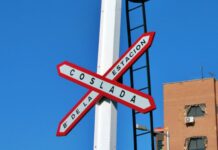 Cerrado el aparcamiento de la estación Coslada-San Fernando por obras de asfaltado durante una semana