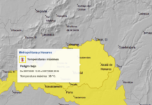 Activado el aviso amarillo por altas temperaturas en Coslada los próximos días