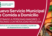 Coslada pone en marcha un nuevo Servicio Municipal de Comida a Domicilio