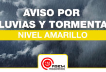 Nivel amarillo por tormentas con posibilidad de viento y granizo en Coslada