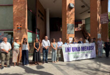 Coslada guarda un minuto de silencio contra la violencia de género y en apoyo a las víctimas