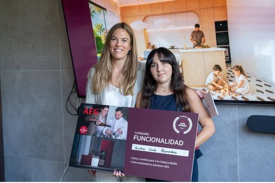 Una diseñadora de Coslada gana el III Concurso Nacional de Diseño de Cocinas de AEG